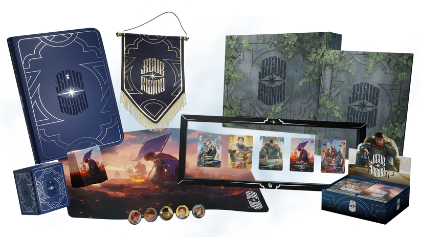 BLUE RISING – Le TCG officiel de la Karmine Corp – Blue Rising