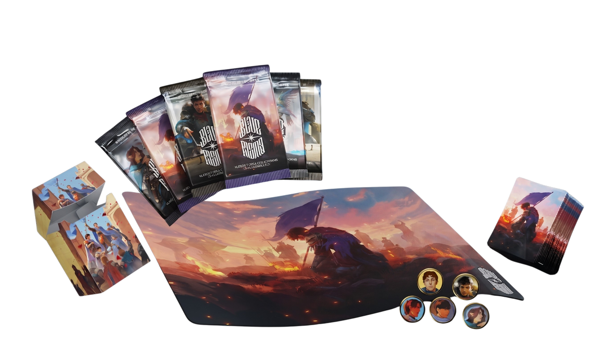 BLUE RISING – Le TCG officiel de la Karmine Corp – Blue Rising
